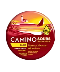 CAMINO SOURS RASPBERRY LEMONADE CANNABIS INFUSED GUMMIES