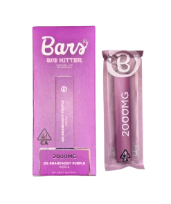 BARS XL "OG GRANDADDY PURPLE" 2G DISPOSABLE