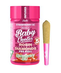 BABY JEETER "STRAWBERRY SHORTCAKE" INFUSED PRE-ROLL JAR