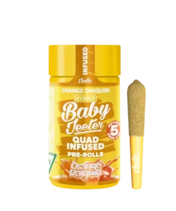 BABY JEETER "ORANGE DAIQUIRI" INFUSED PRE-ROLL JAR