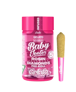 BABY JEETER "GELATO" INFUSED PRE-ROLL JAR