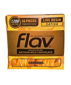 FLAV "CARAMEL" ARTISAN MILK CHOCOLATE BAR
