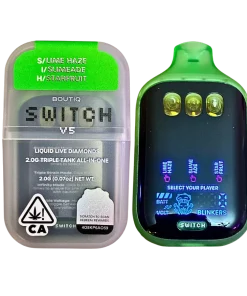 BOUTIQ SWITCH V5 (3 in 1) “LIME HAZE” (SATIVA) x “SLIMEADE” (INDICA) x “STARFRUIT” (HYBRID)