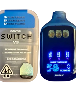 BOUTIQ SWITCH V5 (3 in 1) “BLUE CRACK” x “CHEM BERRY” x “HONEYCOMB” (SATIVA)