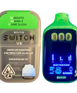 BOUTIQ SWITCH V5 (3 in 1) “MOJITO” (S) x “KIWI-Z” (H) x “LIME SLUSH” (I)