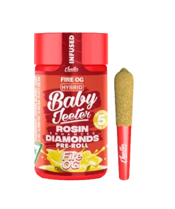 BABY JEETER "FIRE OG" INFUSED PRE-ROLL JAR