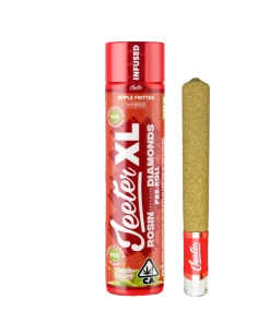 JEETER XL "APPLE FRITTER" 2G ROSIN ENHANCED DIAMONDS PRE-ROLL