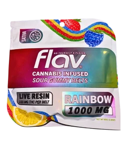 FLAV "RAINBOW" SOUR GUMMY BELTS