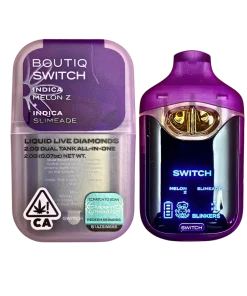 BOUTIQ SWITCH V4 "MELON Z" x "SLIMEADE" 2G DUAL TANK DISPOSABLE