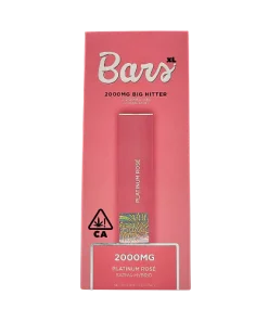 BARS XL "PLATINUM ROSÉ" 2G DISPOSABLE