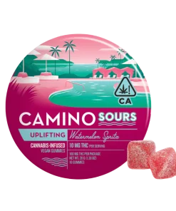 CAMINO SOURS WATERMELON SPRITZ CANNABIS INFUSED GUMMIES