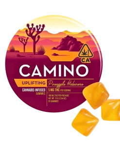 CAMINO "PINEAPPLE HABANERO" CANNABIS INFUSED GUMMIES