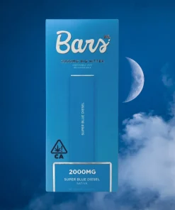 BARS XL "SUPER BLUE DIESEL" 2G DISPOSABLE PEN