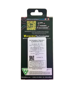 MUHA MEDS “BUBBLEGUM BURST” 2G DISPOSABLE