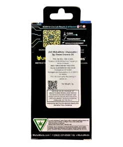 MUHA MEDS 2G DISPOSABLE “SWEET DREAMS OG”