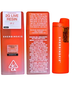 SHERBINSKI "SF-Z" 2G LIVE RESIN DISPOSABLE