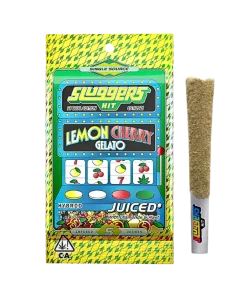 SLUGGERS HIT "LEMON CHERRY GELATO" INFUSED PRE-ROLLS