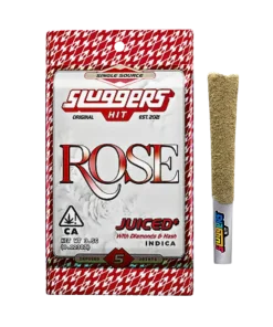 SLUGGERS HIT "ROSE" INFUSED PRE-ROLLS