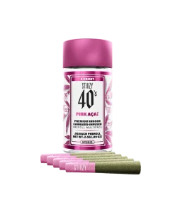 STIIIZY 40'S "PINK ACAI" INFUSED PRE-ROLLS